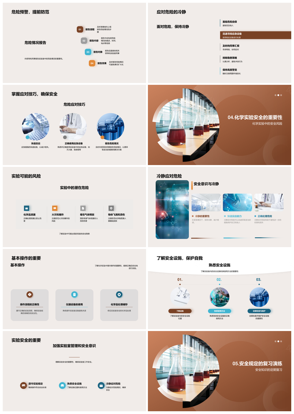 化学实验室安全操作与应急维护指南PPT模板