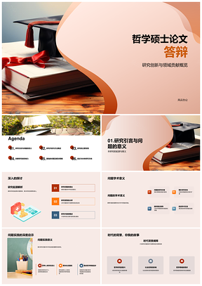 哲学硕士论文答辩创新方法理论贡献PPT模板