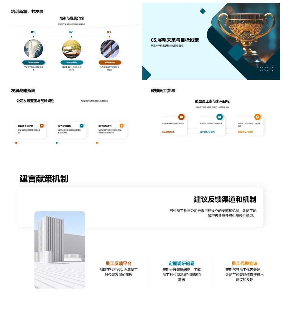 2025年度战略文化绩效里程碑员工发展盛典PPT模板