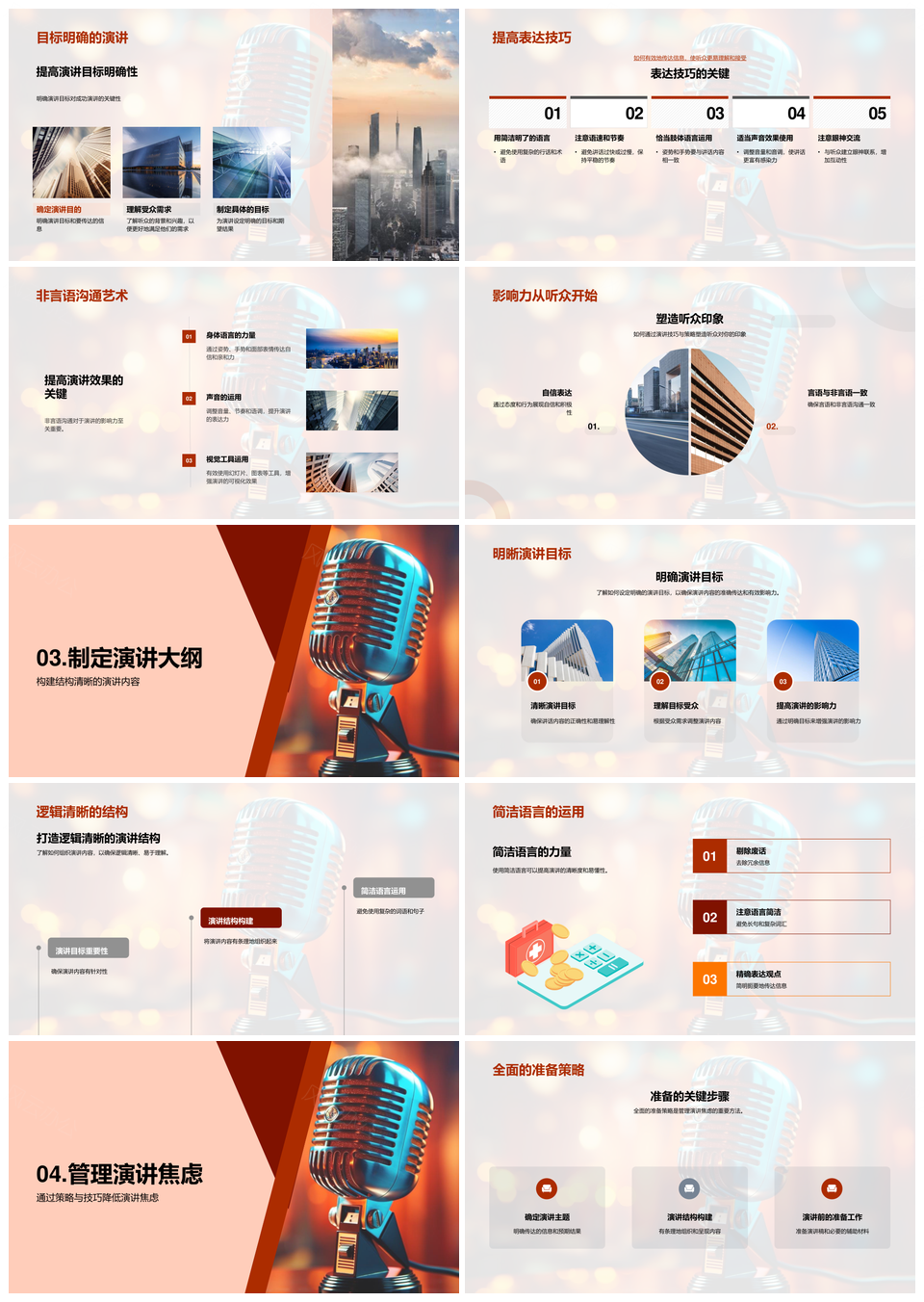 职场演讲培训塑造品牌提升团队效能PPT模板