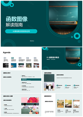 函数图像定义性质奇偶单调周期图形解读PPT模板