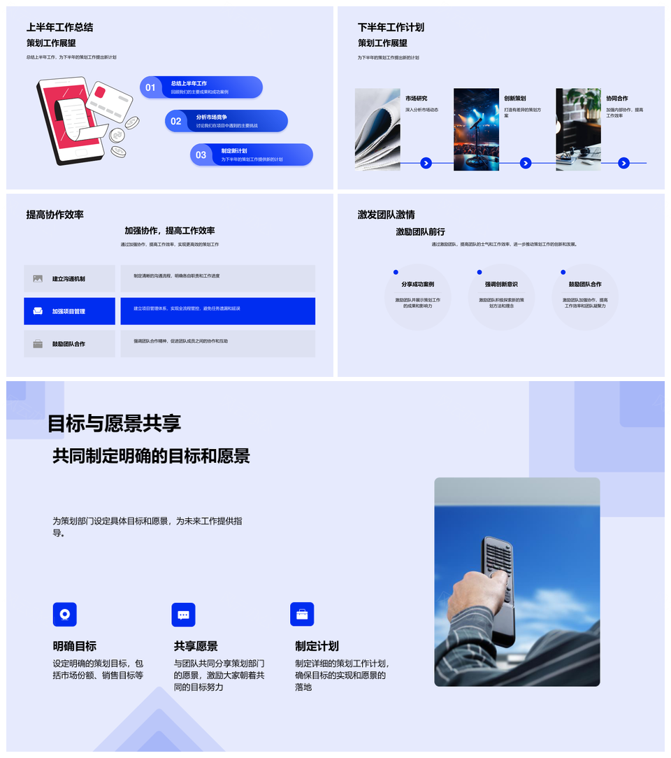 策划汇报市场趋势数字化转型个性化需求创新挑战竞争分析案例PPT模板