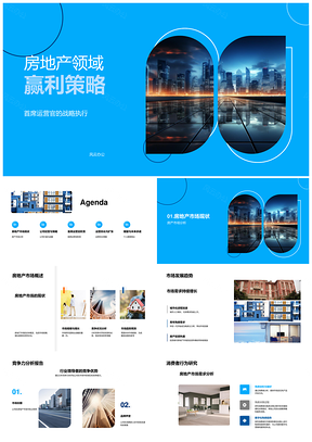 首席运营官房地产趋势运营优化赢利策略PPT模板