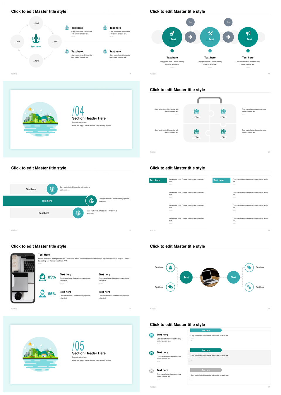 绿色环保生态知识宣讲简约建筑发展培训计划总结PPT模板