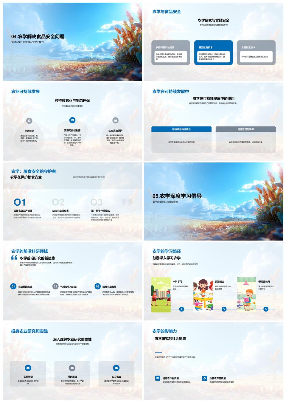 农学农作物生产可持续发展基础教学课件