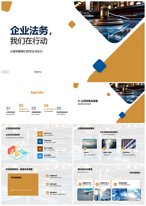 企业法务团队护航电商商标股权合同风险防控PPT模板