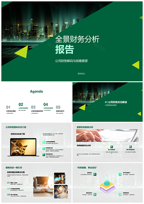 公司财势解码全景财务数据分析与成本策略展望PPT模板