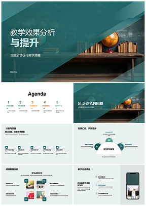 教学效果分析问题识别与策略优化提升PPT模板