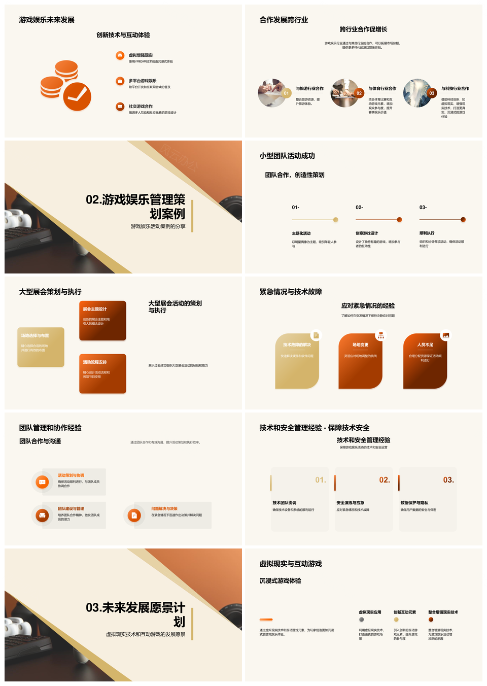 竞聘游戏经理展能力经验创新思维拓VR行业增长潜力新纪元PPT模板