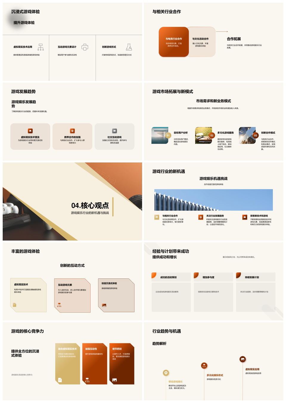 竞聘游戏经理展能力经验创新思维拓VR行业增长潜力新纪元PPT模板