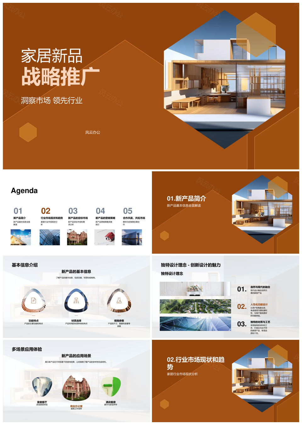 家居新品战略设计应用趋势与客群需求PPT模板