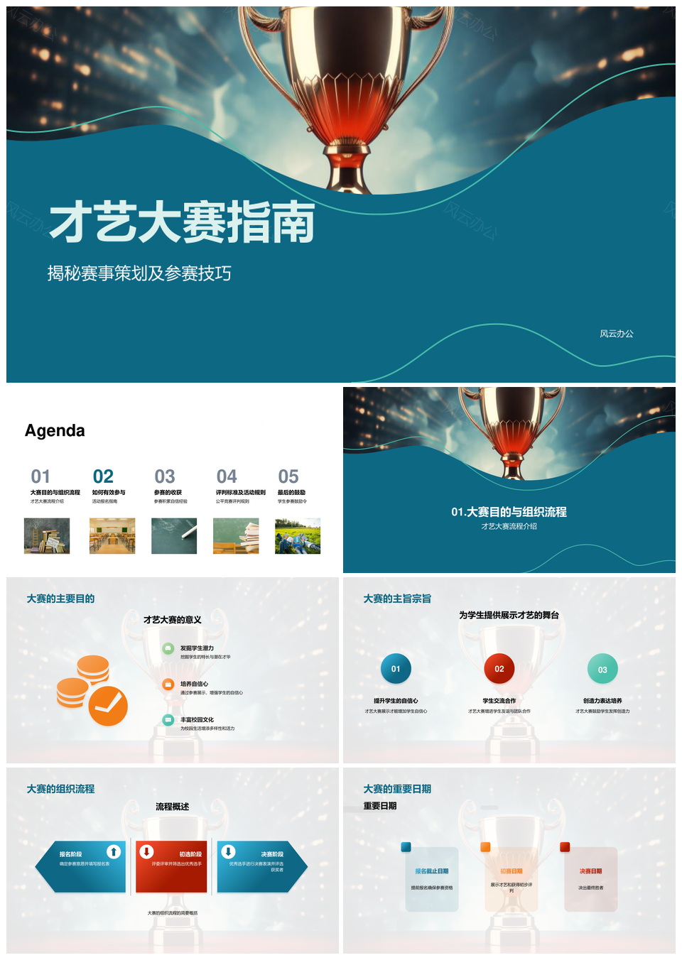 社团才艺大赛策划参赛技巧评判标准PPT模板