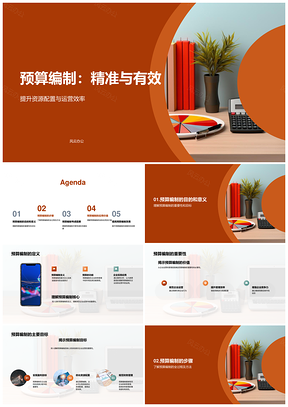 预算编制资源配置优化运营效率提升PPT模板