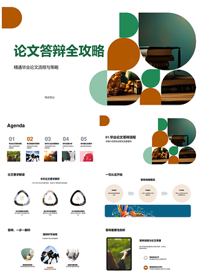 2025毕业论文答辩全流程策略方法研究PPT模板