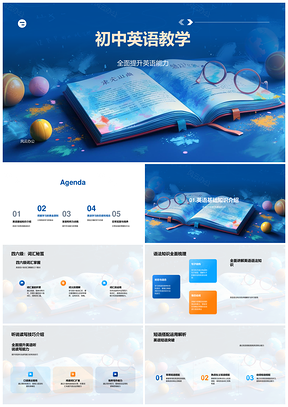 初中英语语法阅读教学能力提升PPT模板