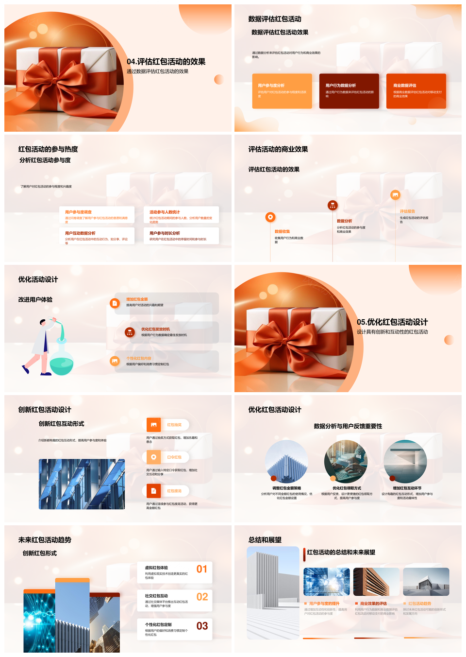 春节红包营销战略提升移动支付用户粘性PPT模板