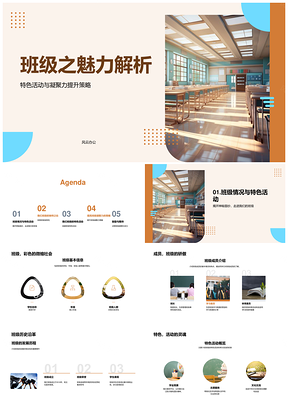 2025班级凝聚力特色活动魅力解析PPT模板