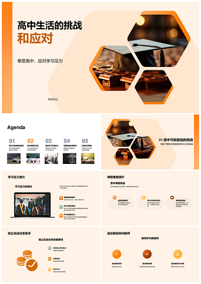 高中生应对学业挑战适应新环境PPT模板