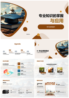 专业知识高效学习与应用能力提升PPT模板