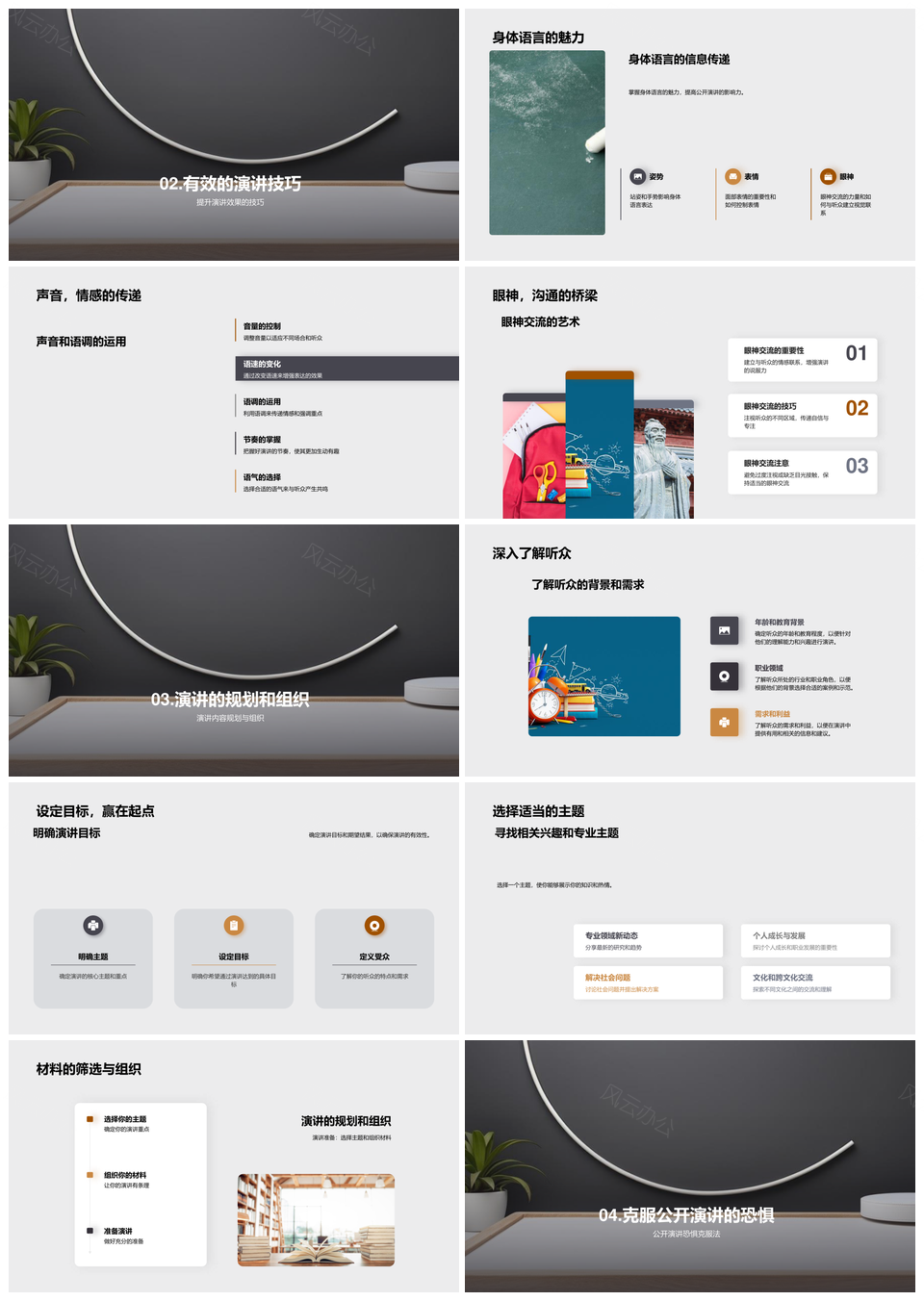 大学通识公开演讲艺术技巧理论与实践PPT模板