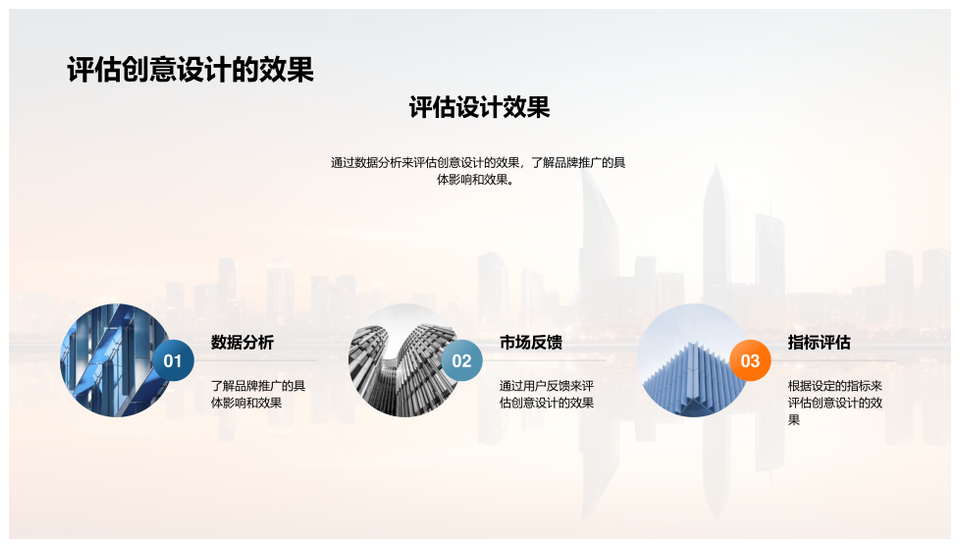 创意设计驱动品牌推广视觉情感影响力PPT模板
