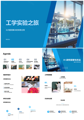 工学显微实验研究与发展展望PPT模板