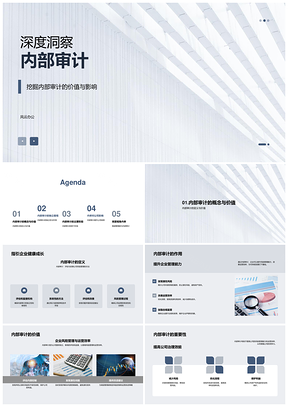 内部审计价值风险管理独立客观性洞察PPT模板