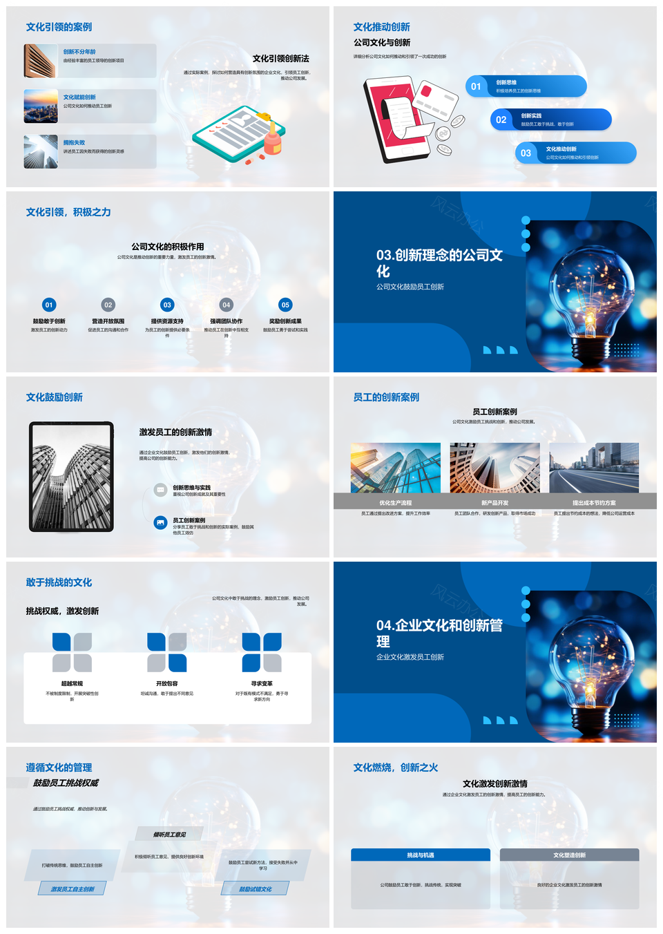 创新驱动文化引领员工创新激励实践成果PPT模板