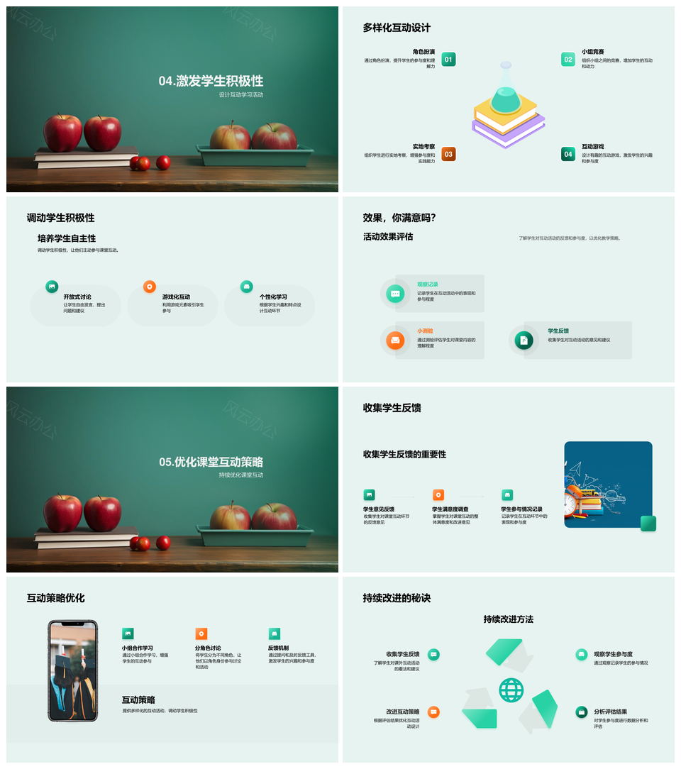 大班互动教学实战策略提升参与学习效果PPT模板