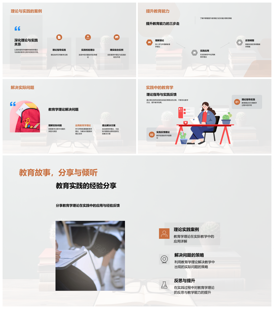 教育学理实流派教法经典批判PPT模板