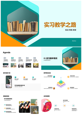 实习教学挑战与多元策略应对调整PPT模板