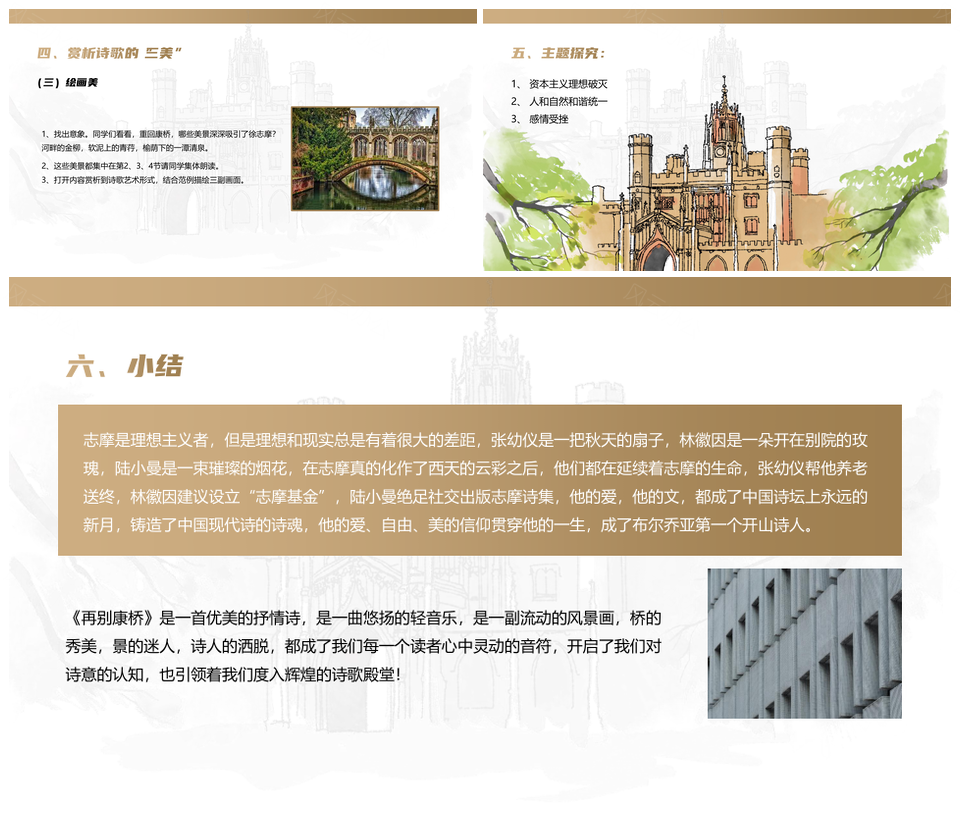 2025人教版高中语文再别康桥教育教学读书课件