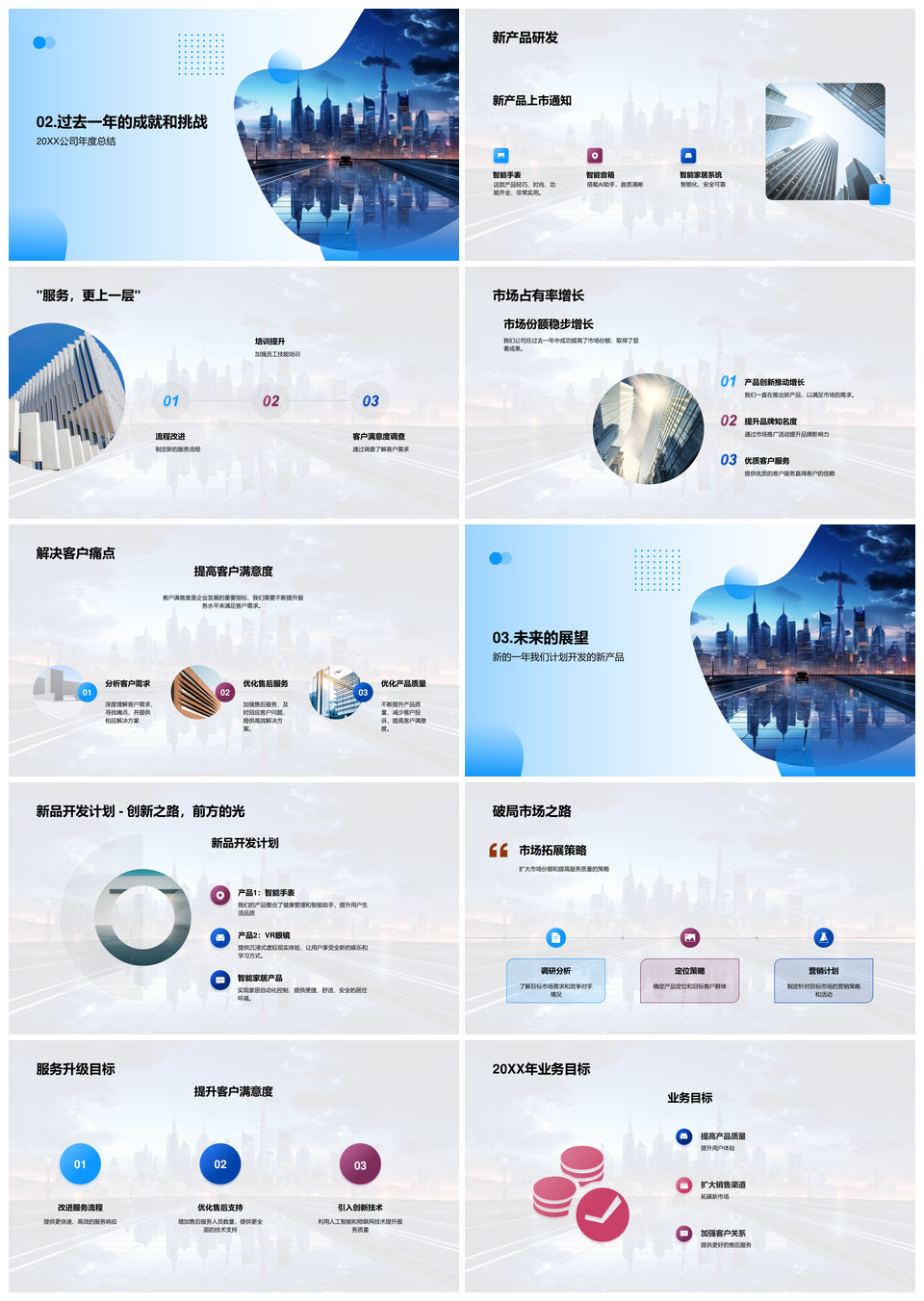 2025科技浪潮驱动新品研发竞逐未来城市市场PPT模板