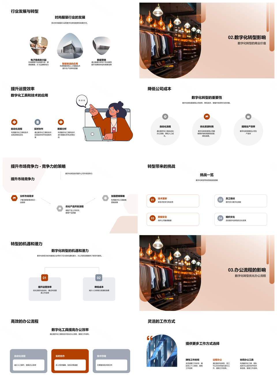 时尚新纪元企业高效运营管理培训PPT模板