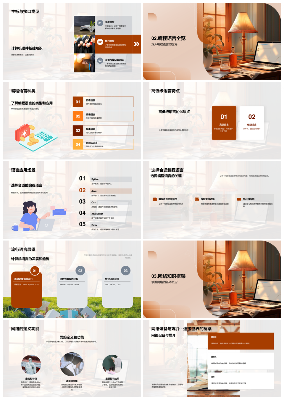 计算机科学知识体系与硬件编程实践解析PPT模板