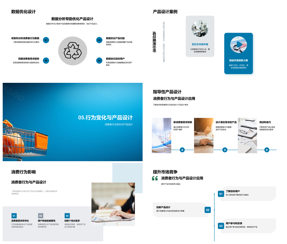 消费行为驱动产品设计优化研究PPT模板