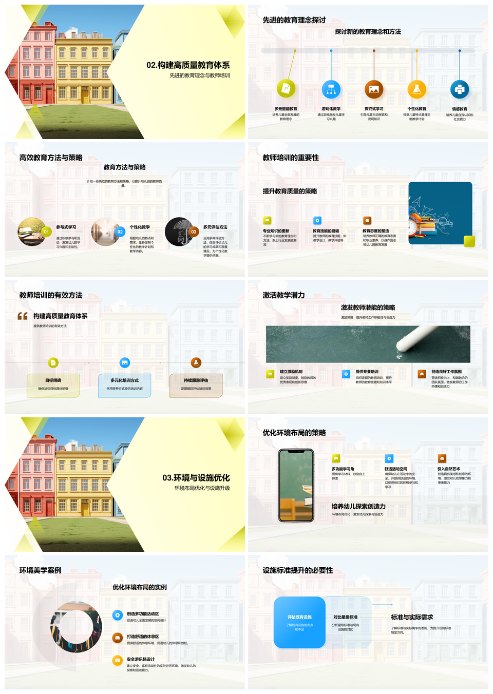 2025星级优教安全师训环设升星理念PPT模板