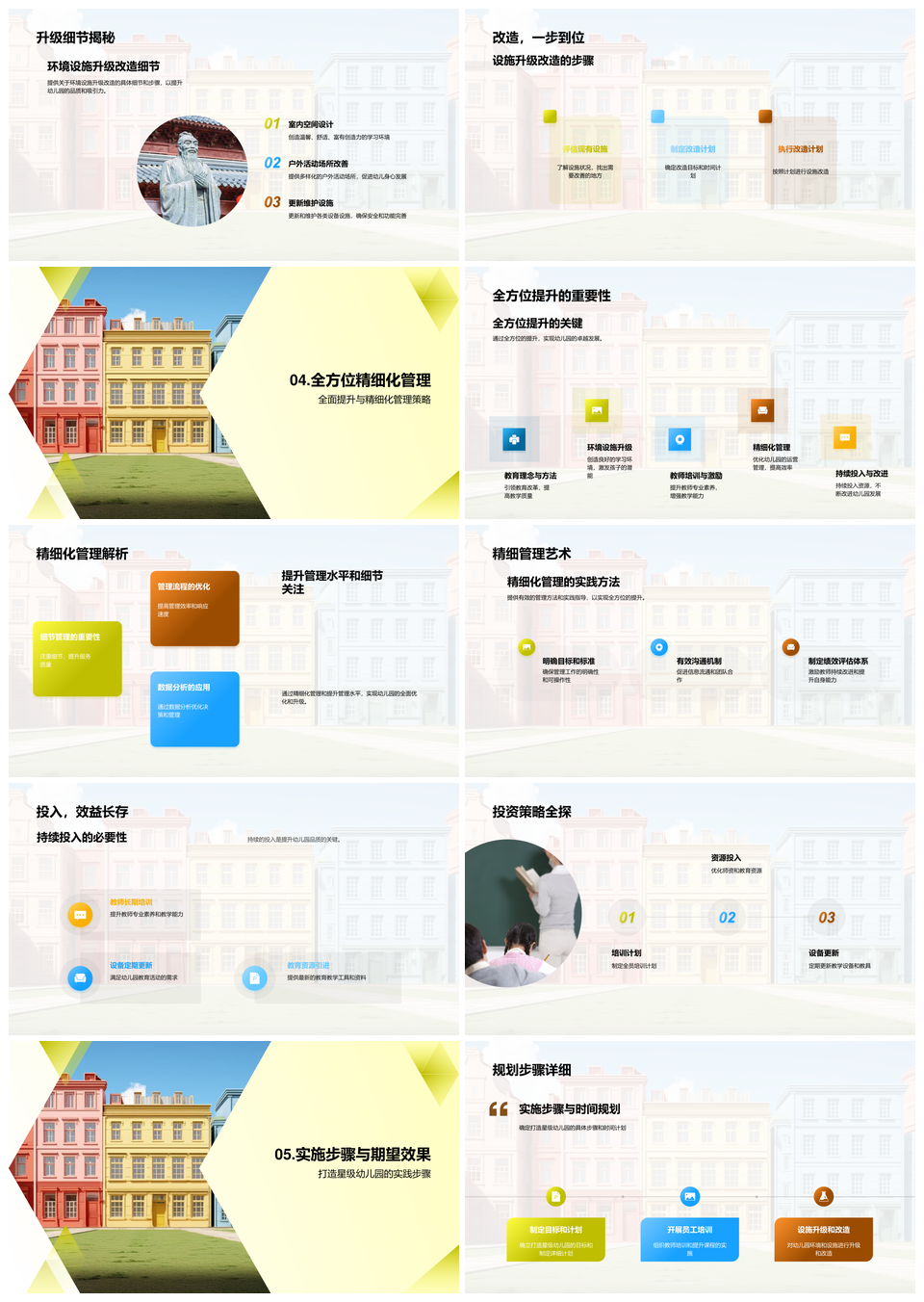 2025星级优教安全师训环设升星理念PPT模板