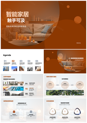 智能家居技术创新驱动市场需求投资回报高PPT模板