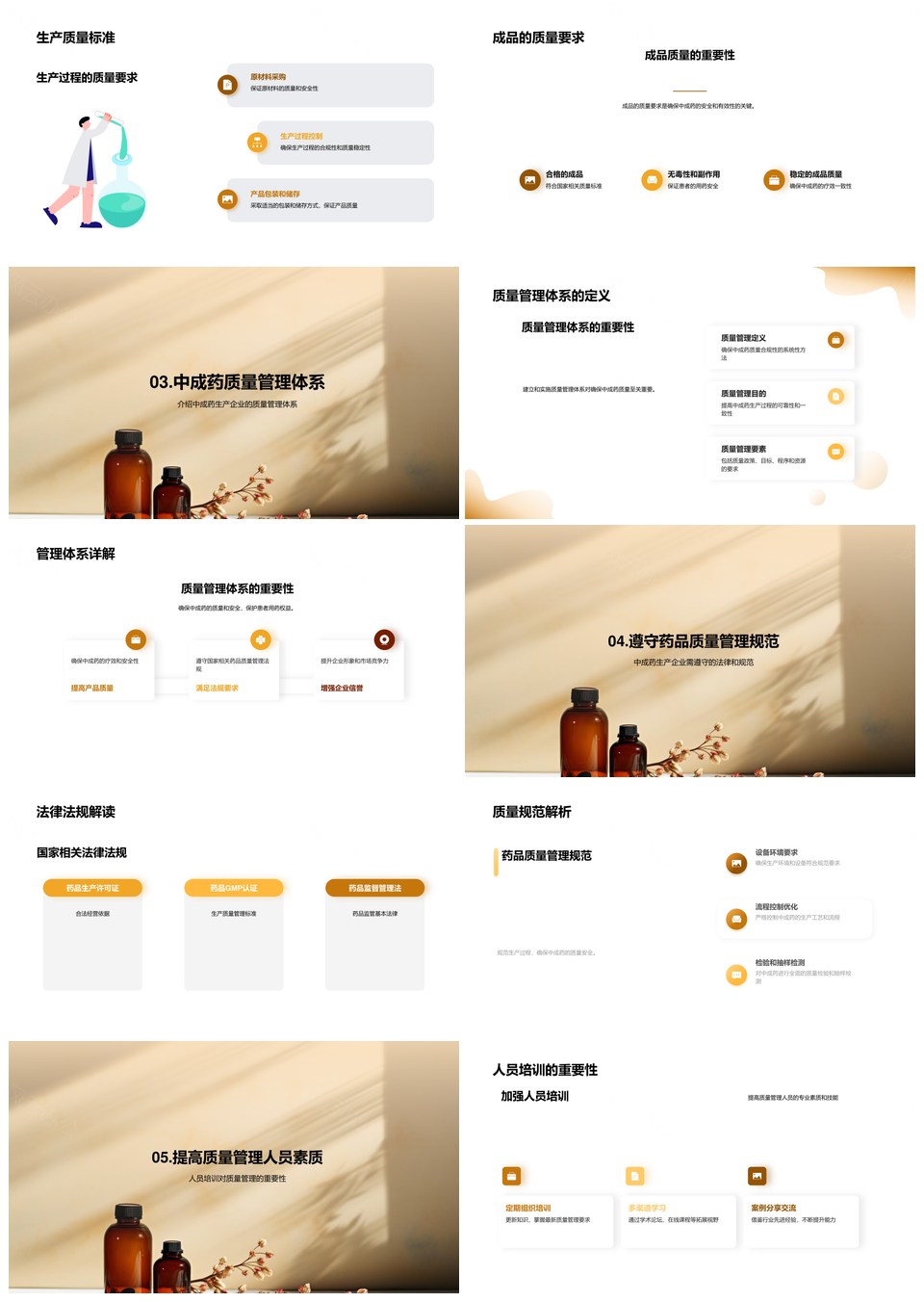 中成药生产质控监管突破指导建议PPT模板