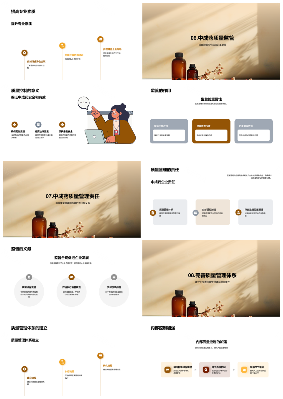 中成药生产质控监管突破指导建议PPT模板