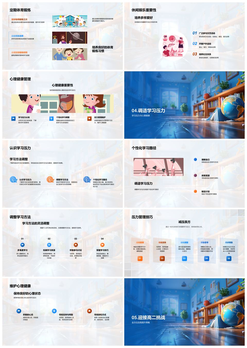 2025高效学习自主提升规划课程时间管理报告PPT模板