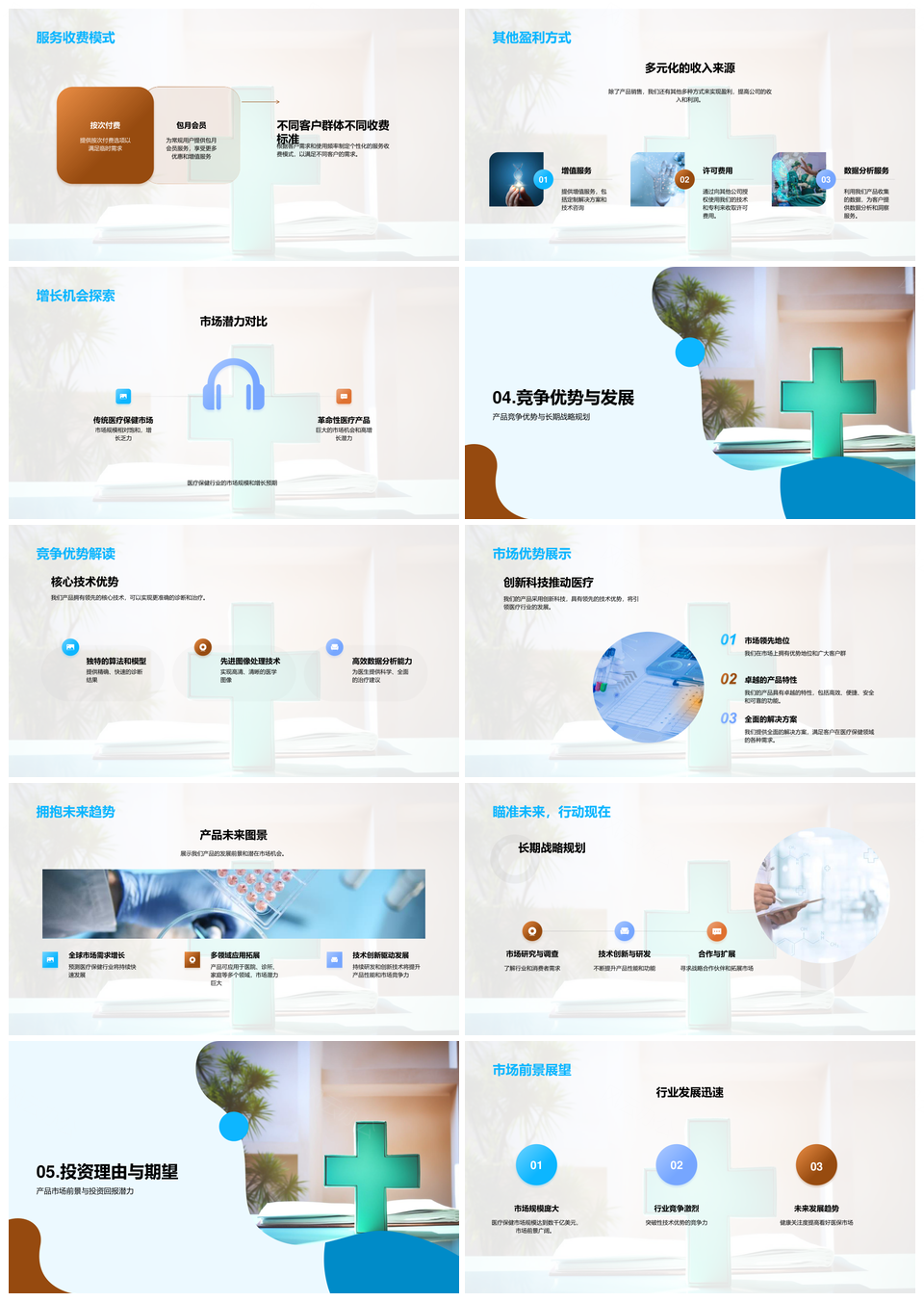 医保新篇章科技驱动医疗保健行业革新之路PPT模板