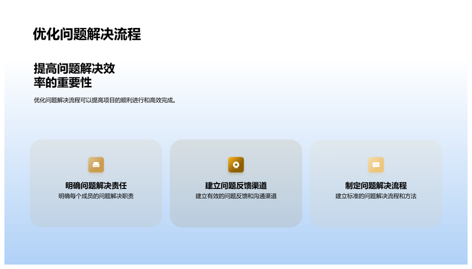 家居园林施工项目管理协作总结PPT模板