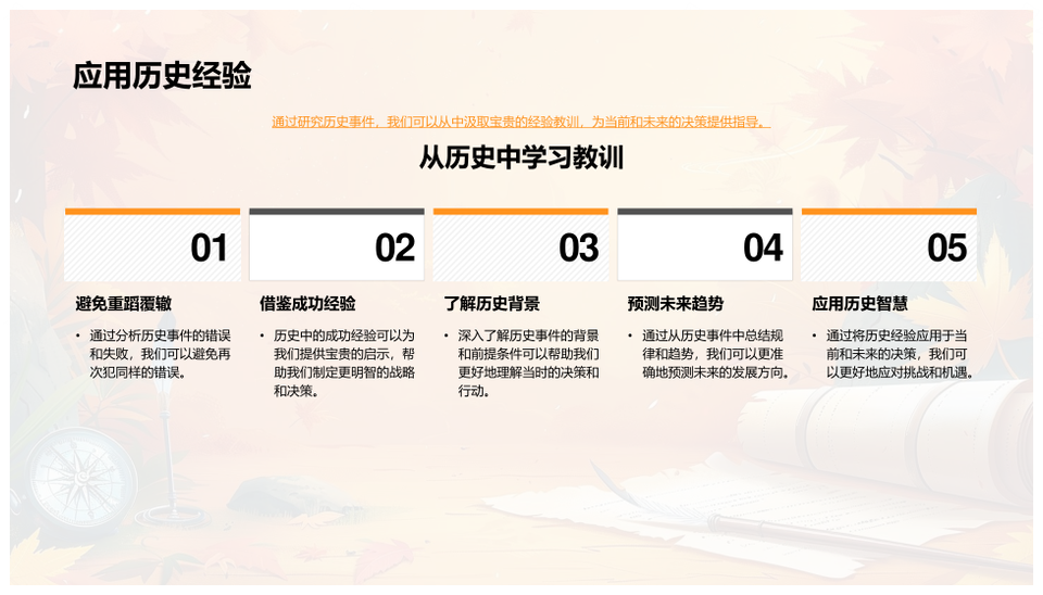 历史事件多维影响探析国家社会变迁PPT模板