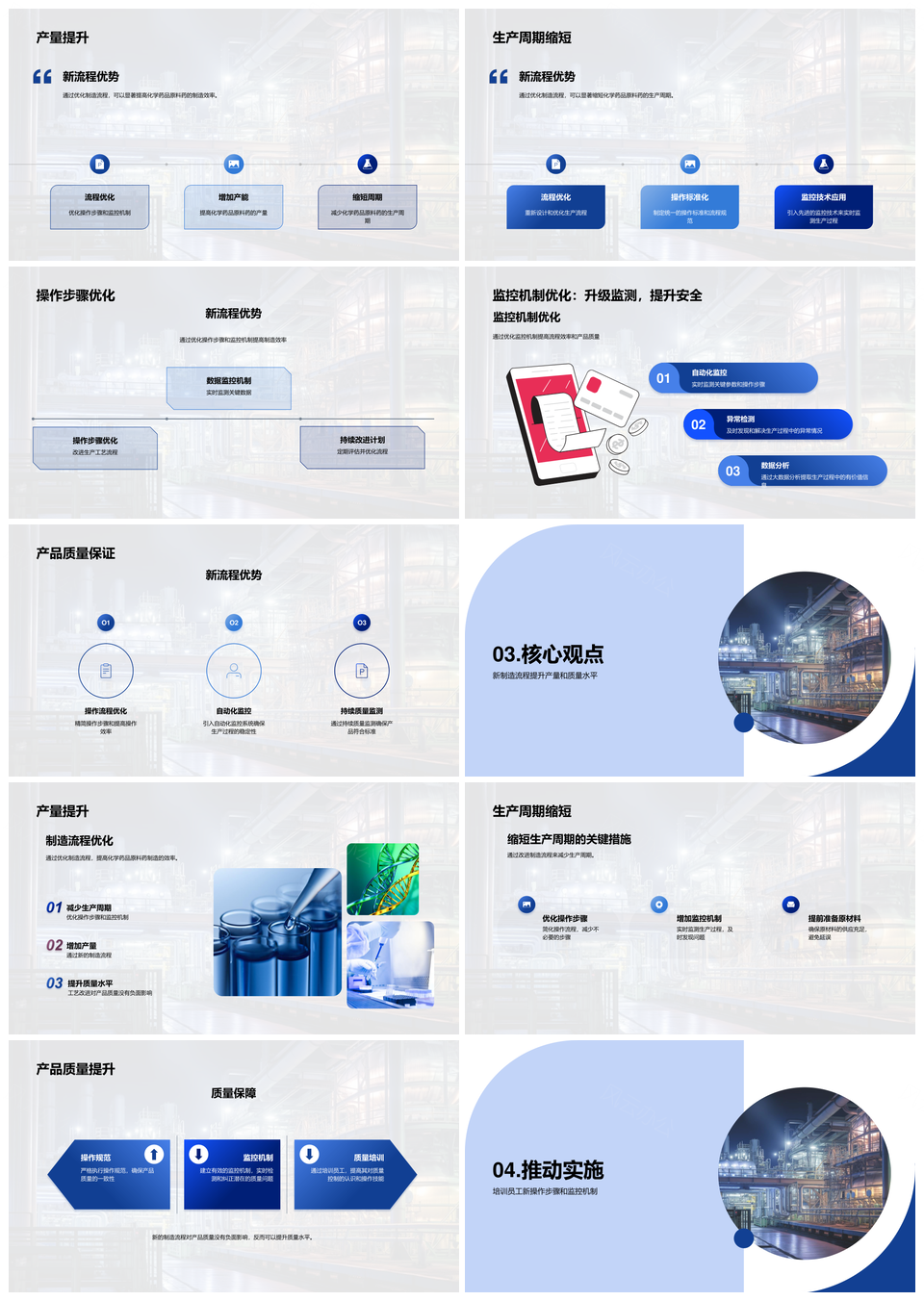 工艺工程师优化药品制造流程解瓶颈提产缩周期PPT模板