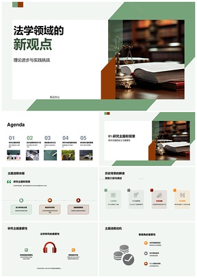 2025法学新理论方法研究进展与挑战PPT模板