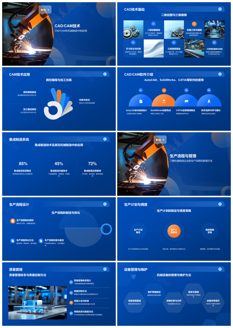 机械制造金属加工CADCAM技术教学课件