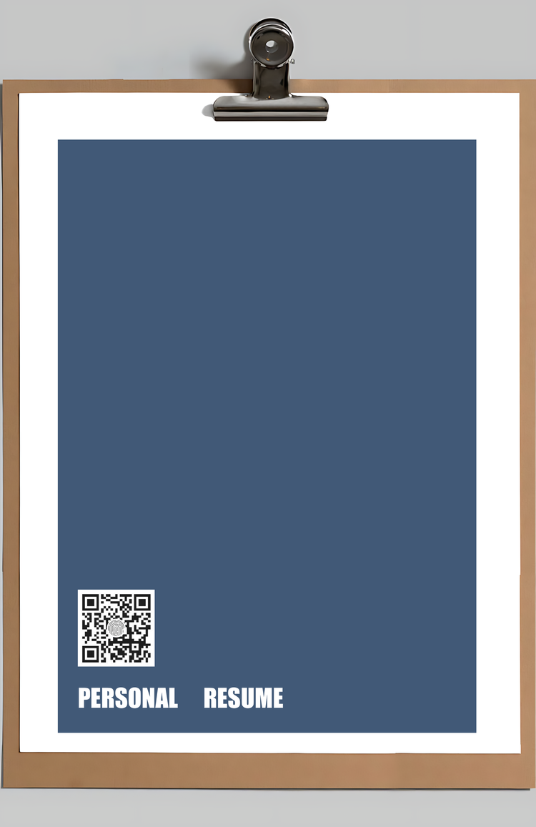 产品运营简历简历封面+简历+简历封底简历Word模板