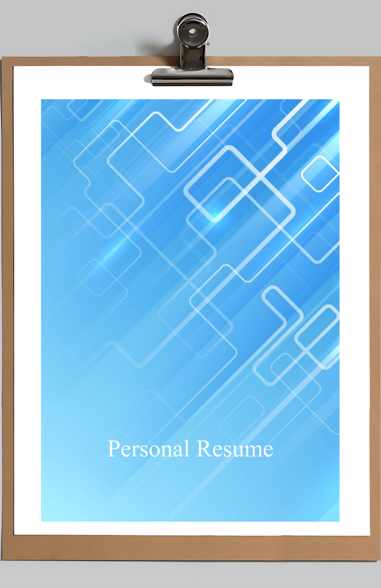 求职简历应届生简历Word模板